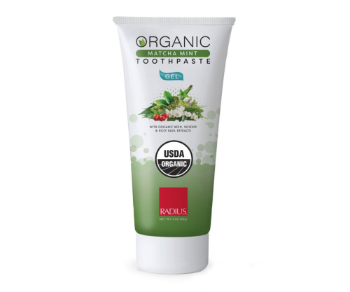 radius usda organic toothpaste