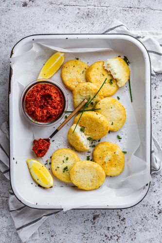 Strong Roots Cauliflower Hash Brown, 8 Frozen Patties 