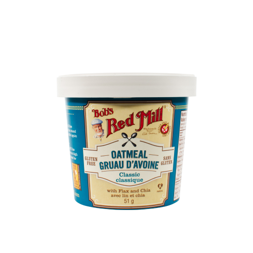 bob's red mill gluten free classic oatmeal cup