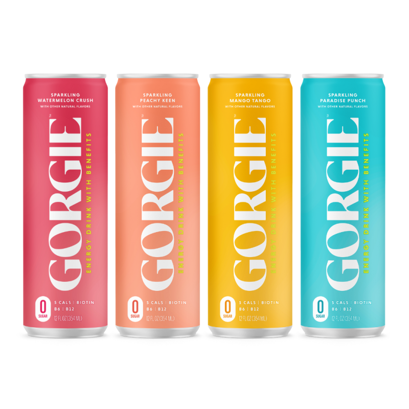 GORGIE Sparkling Energy Drinks Reviews | Social Nature