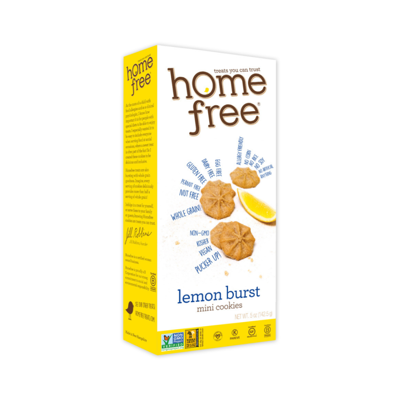 Homefree Whole Grain Mini Lemon Cookies Reviews Social Nature