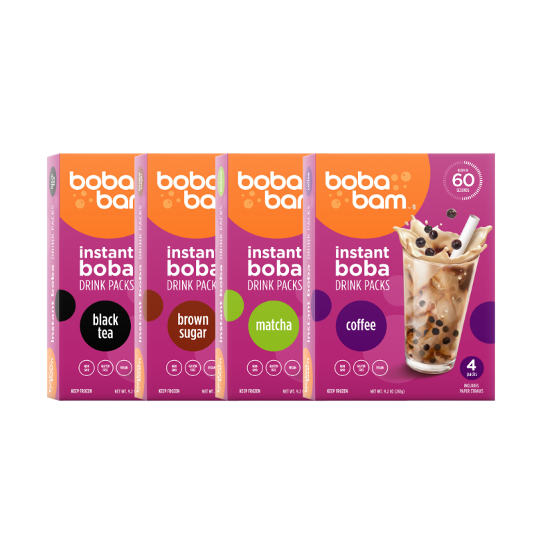 BOBABAM Instant Boba Drink Packs Reviews | Social Nature