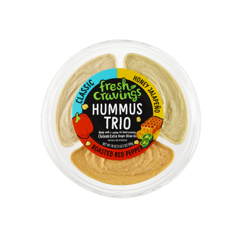 Fresh Cravings Hummus Trio Reviews | Social Nature