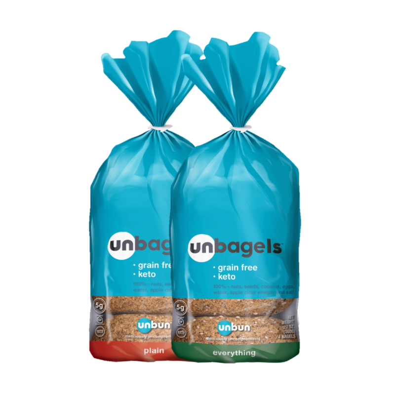 Unbun Foods GlutenFree Keto Bagels Reviews Social Nature