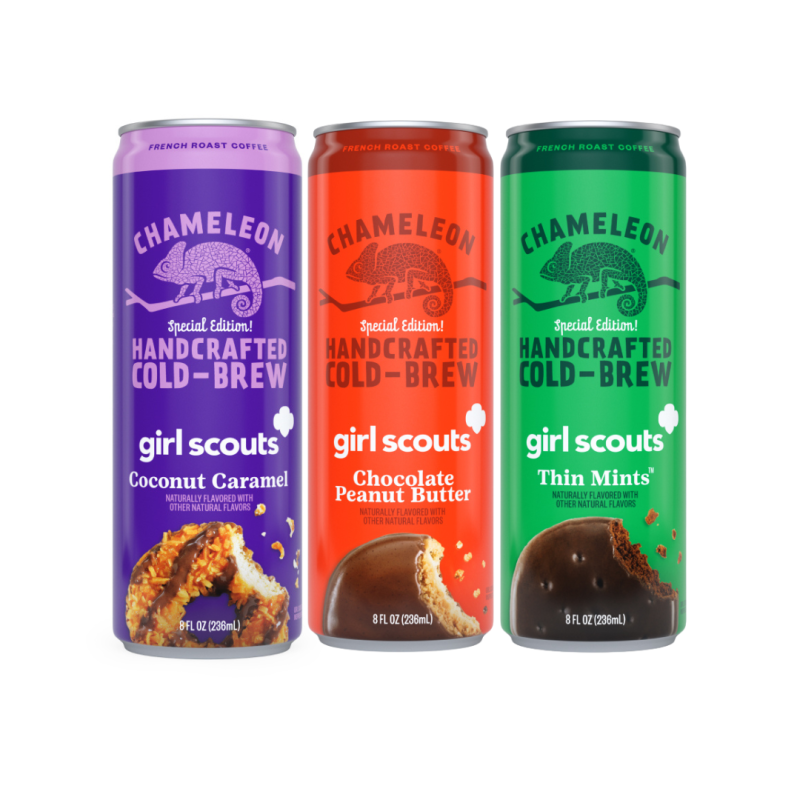 Chameleon Coffee Girl Scout Cookie™ Inspired Lattes Reviews | Social Nature