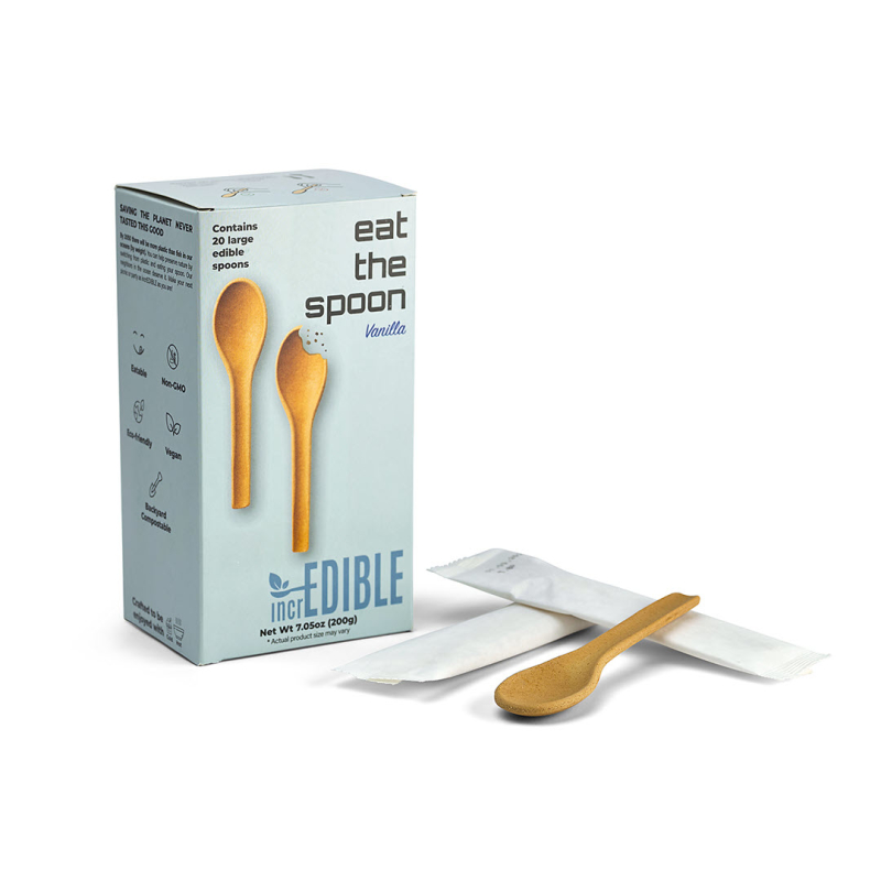incrEDIBLE Edible Spoons Reviews Social Nature