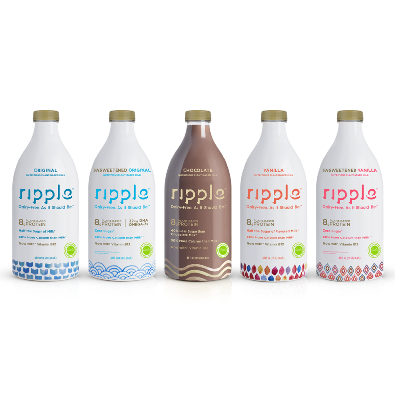 Ripple plant based milk Idea