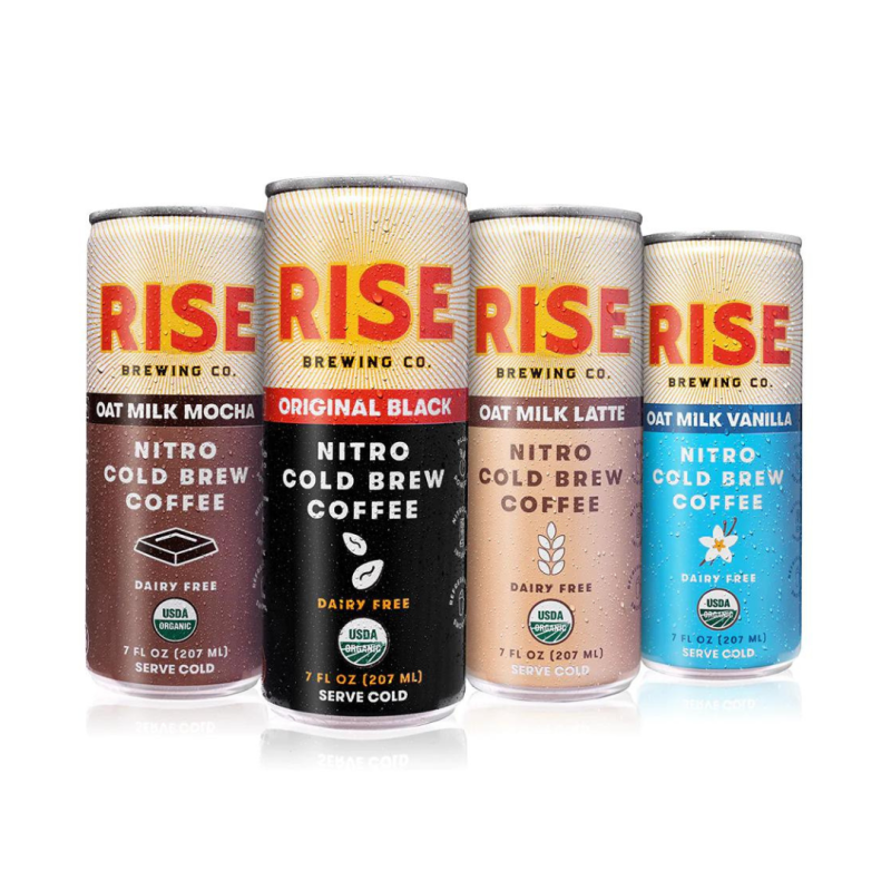 RISE Brewing Co. Nitro Cold Brew Coffee Reviews Social Nature