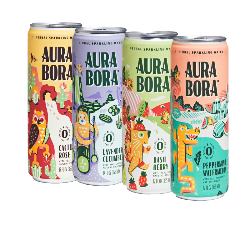 Aura Bora Herbal Sparkling Water Reviews Social Nature