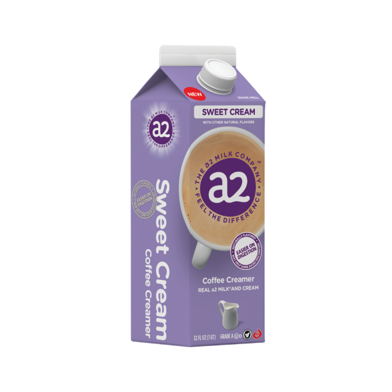 A2 Milk Half And Half Creamer, 32 Fluid Ounce 12 Per, 59 OFF