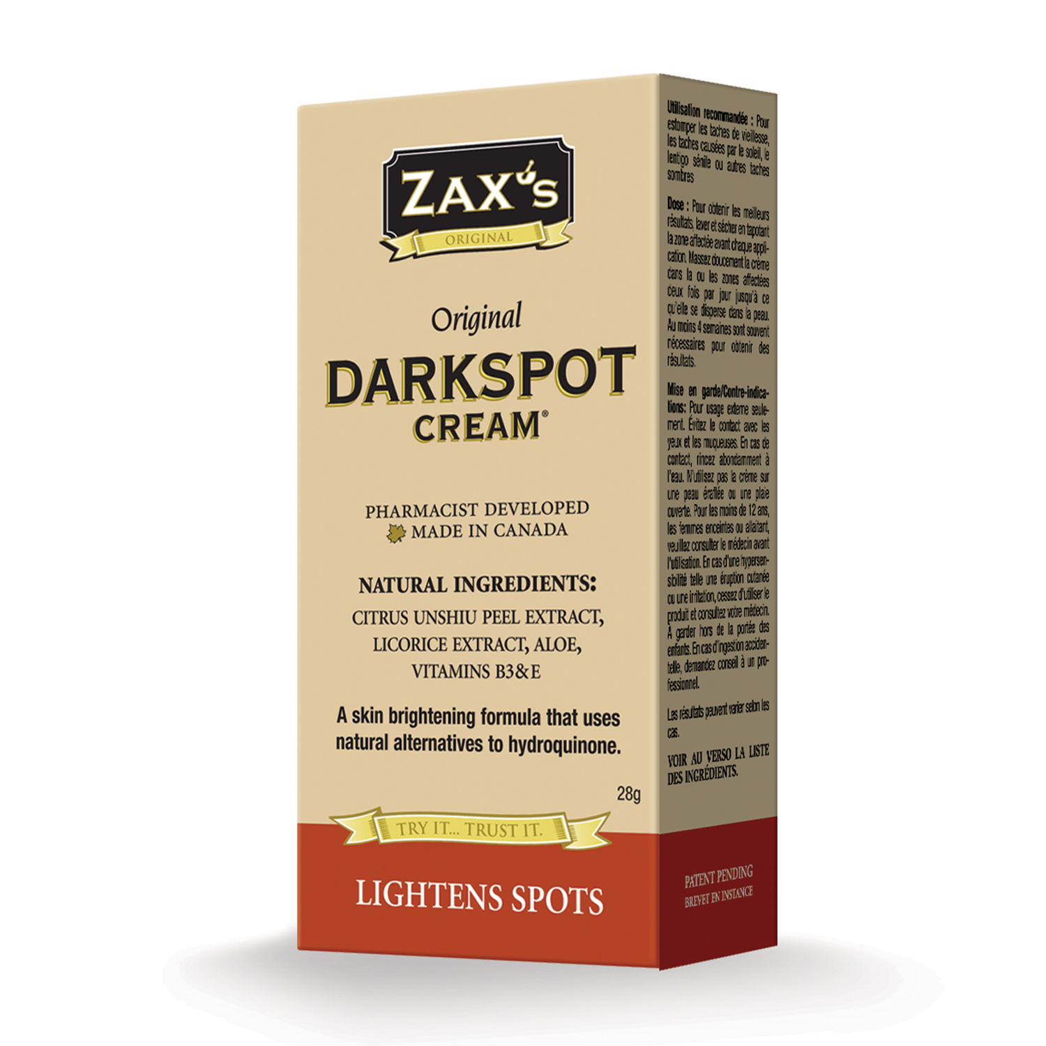 Zax Healthcare Darkspot Cream