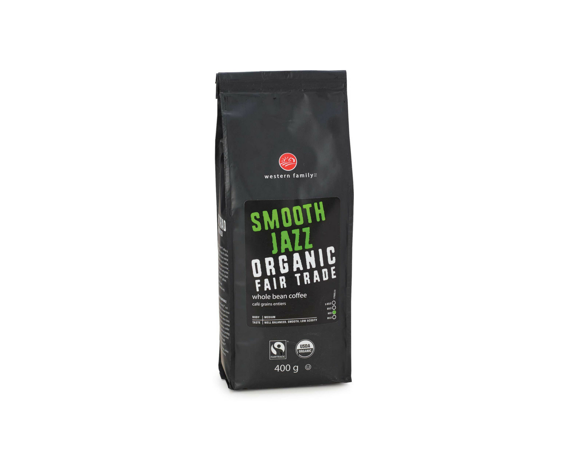 Western Family Organic Whole Bean Coffee - Featured