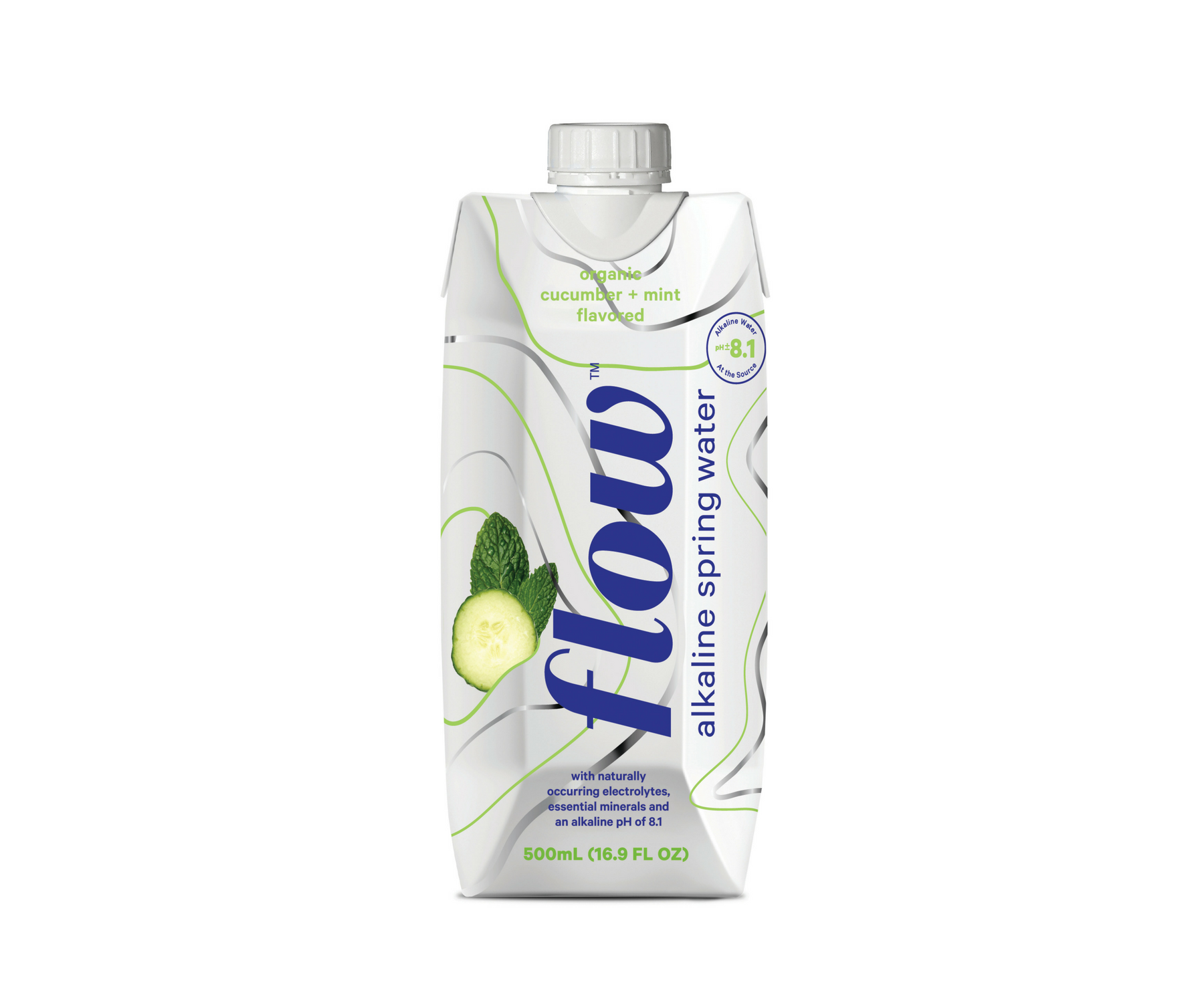 Flow Alkaline Spring Water USA Organic Flavored Water - Featured