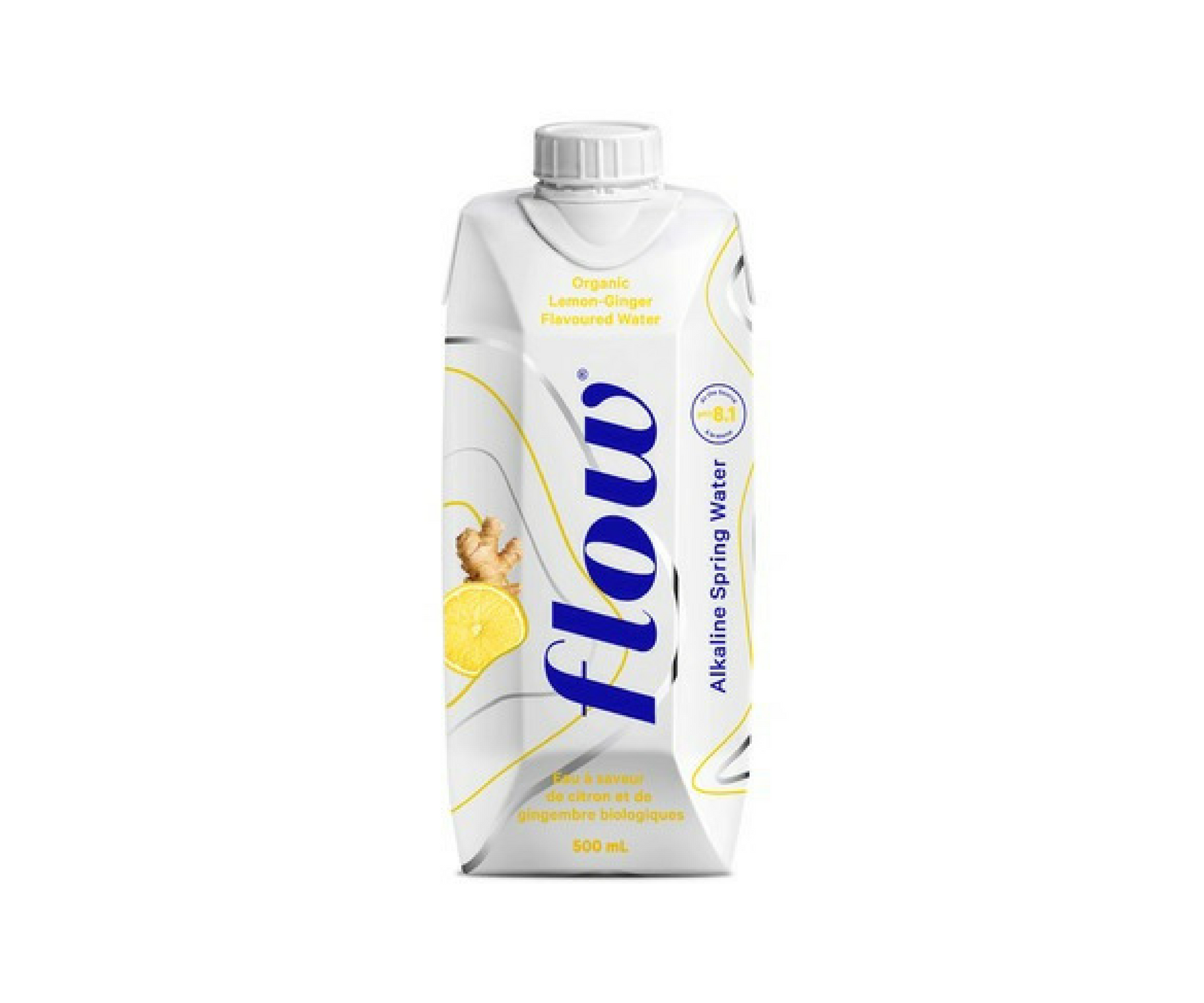 Flow Alkaline Spring Water Organic Flavoured Water