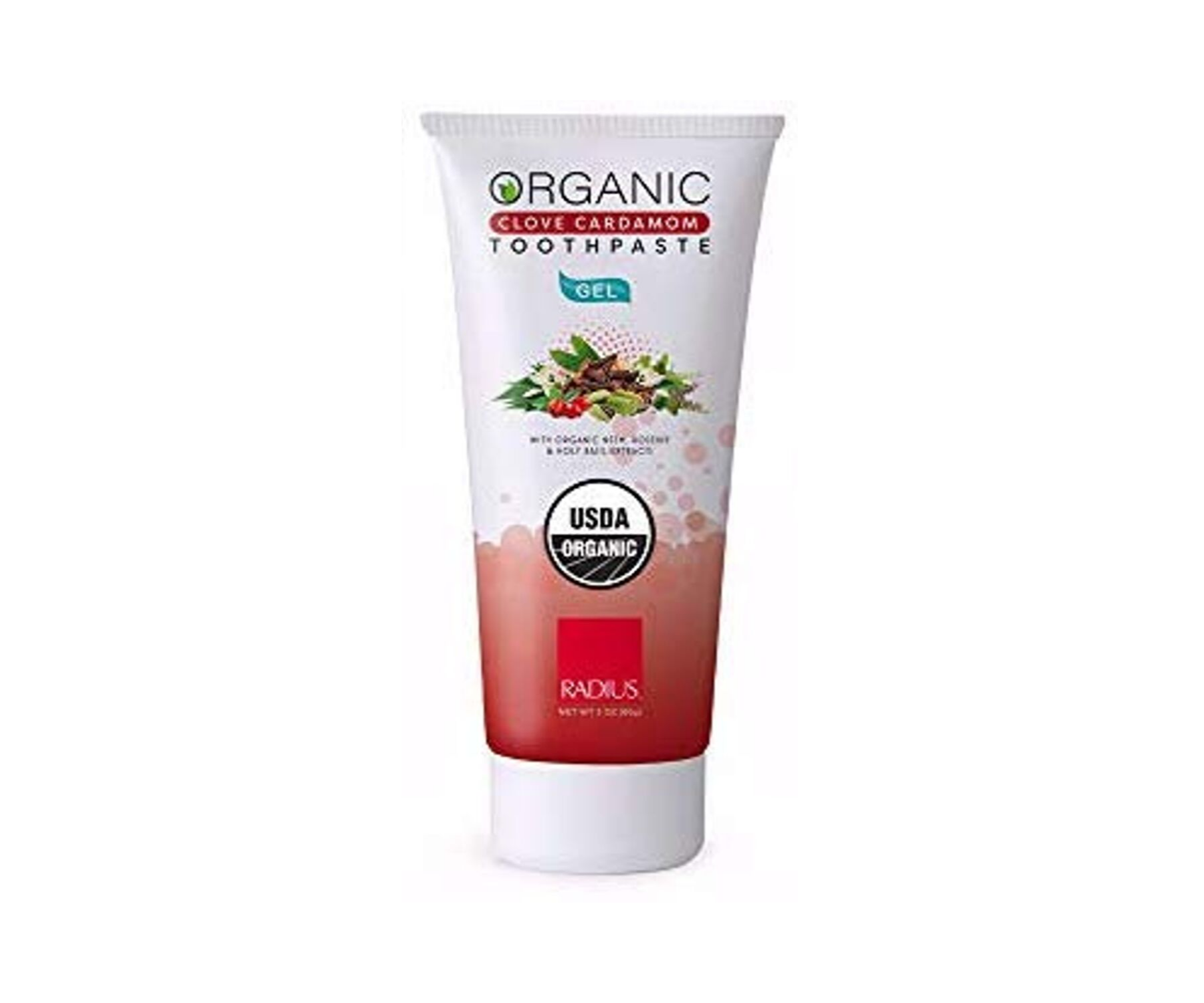 RADIUS Organic Gel Toothpaste