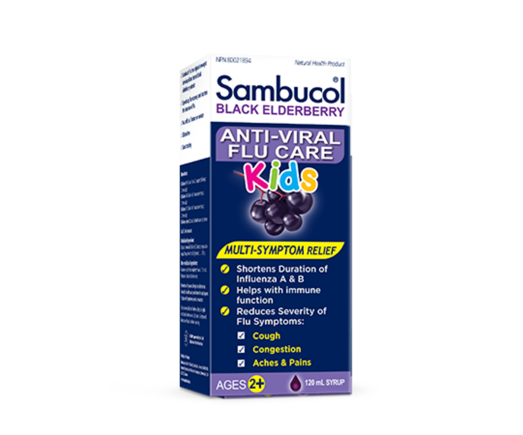 Sambucol Black Elderberry Kids Anti-Viral Flu Care