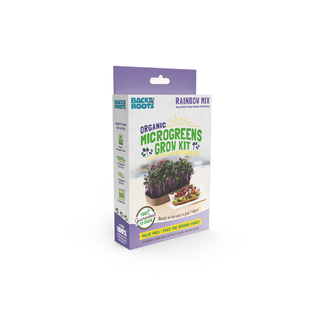 Back to the Roots Microgreens Grow Kit - Rainbow