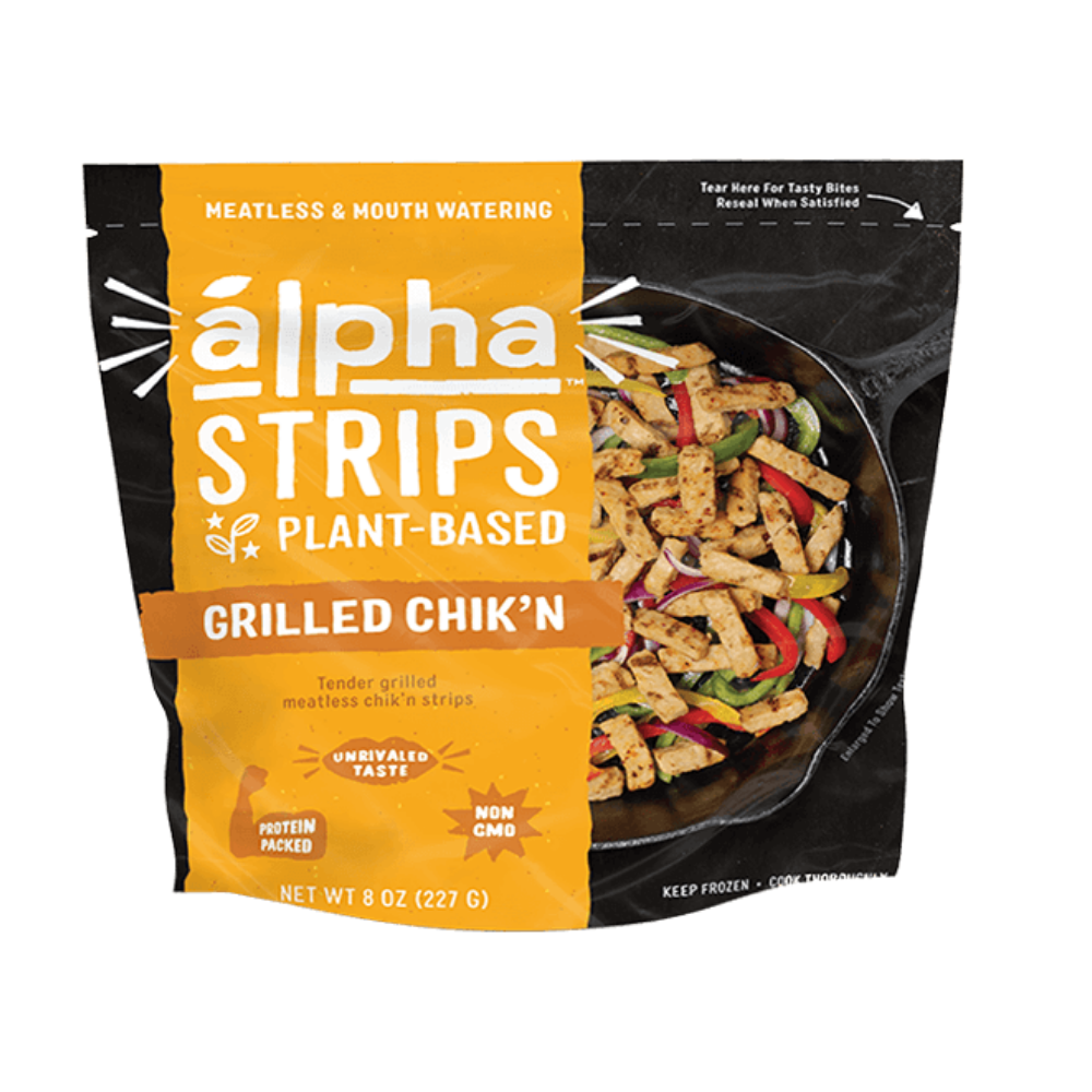 Alpha Foods Plant-Based Grilled Chik’n Strips