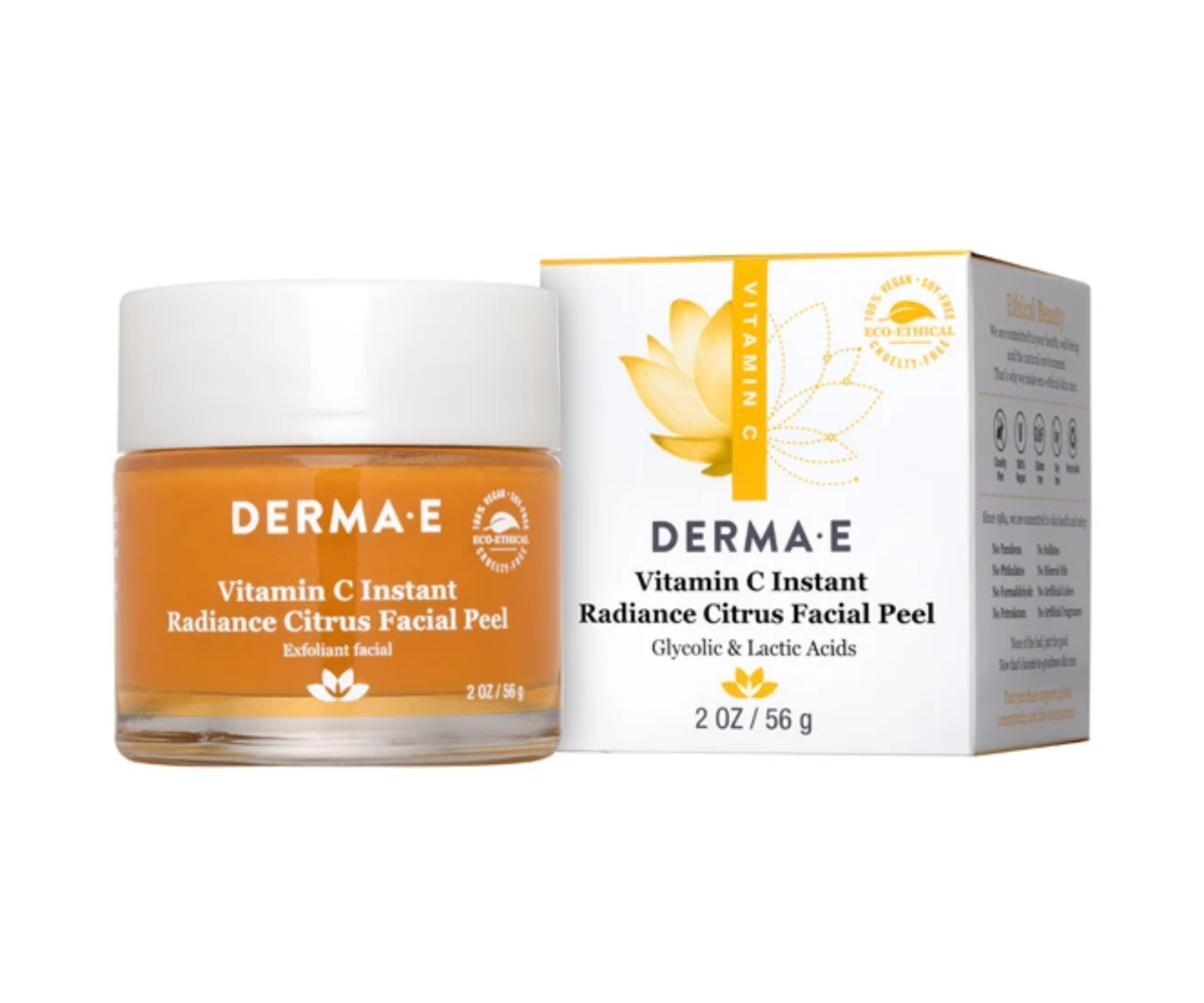 DERMA E Vitamin C Facial Peel - Featured