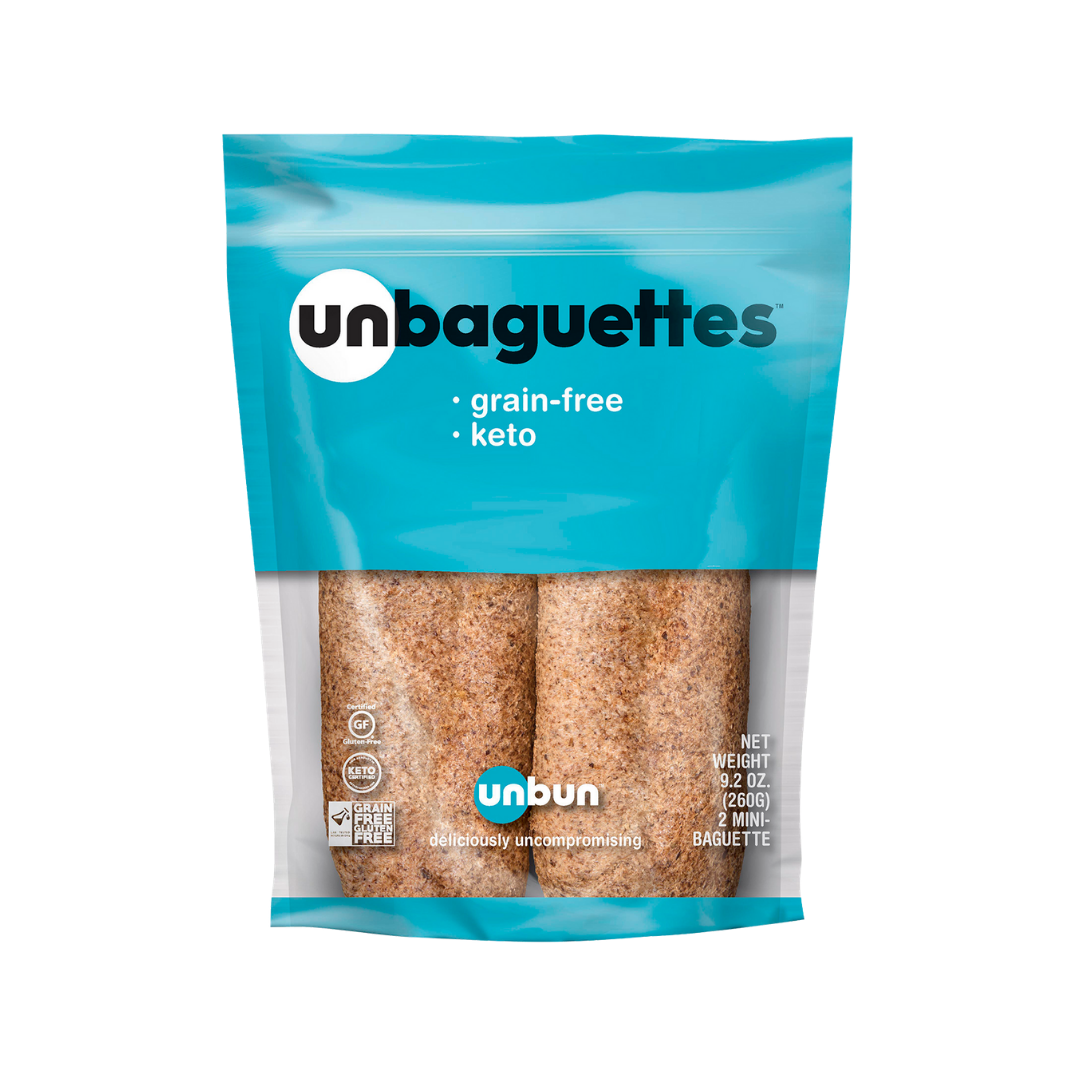 Unbun Foods Keto-Friendly Baguette - Featured