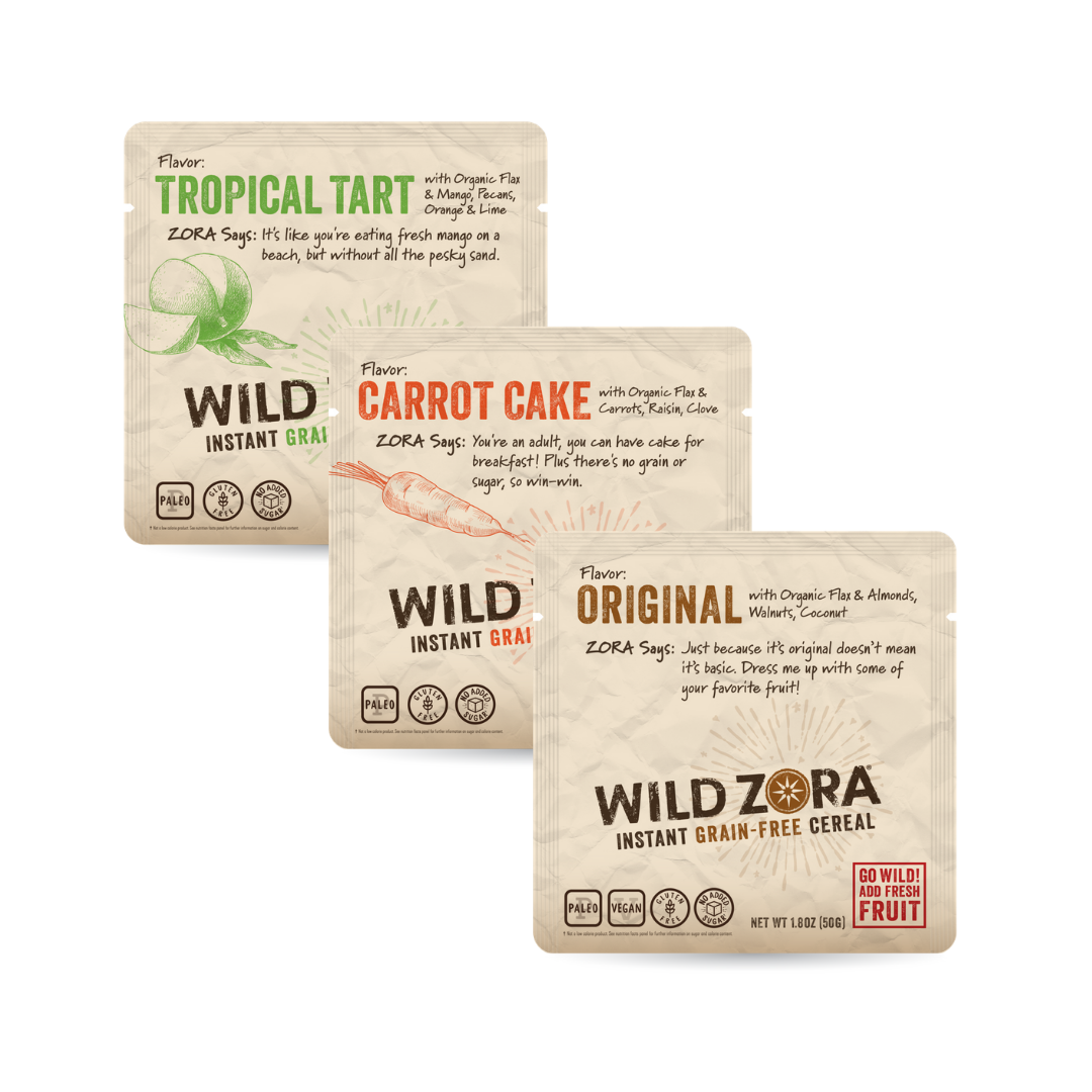 Wild Zora Instant Grain-free Cereals