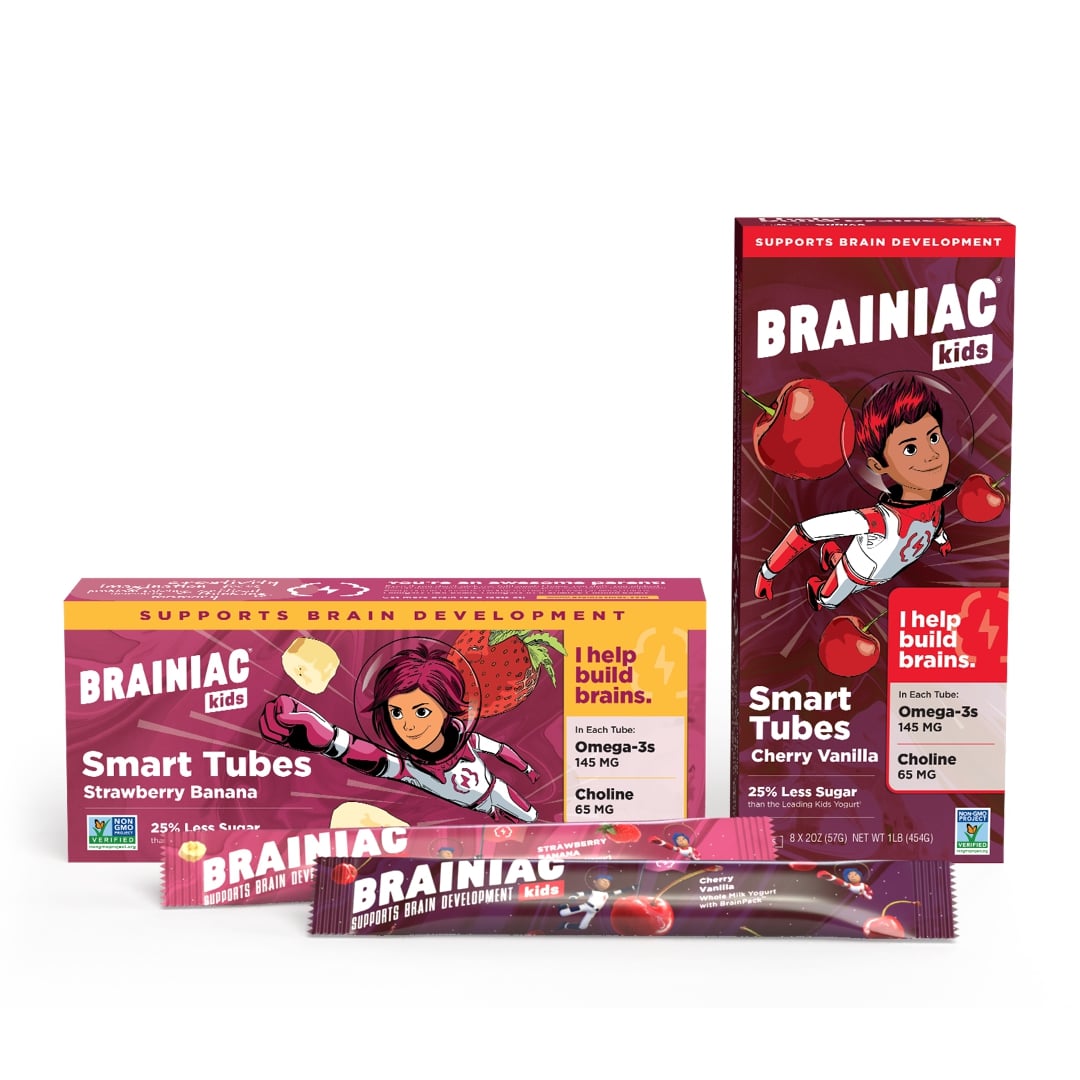 Brainiac Foods Yogurt Tubes