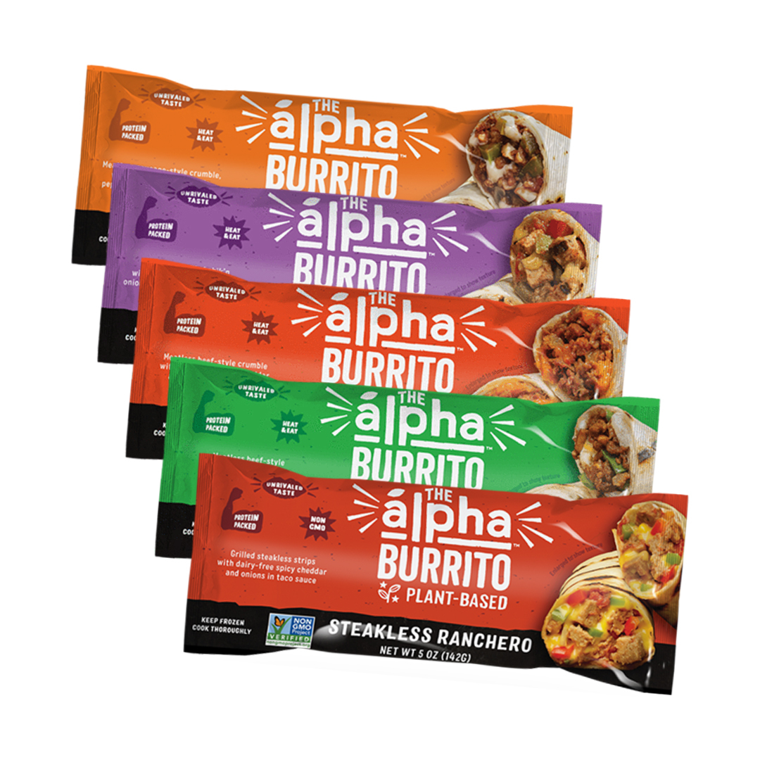 Alpha Foods Plant-Based Burritos