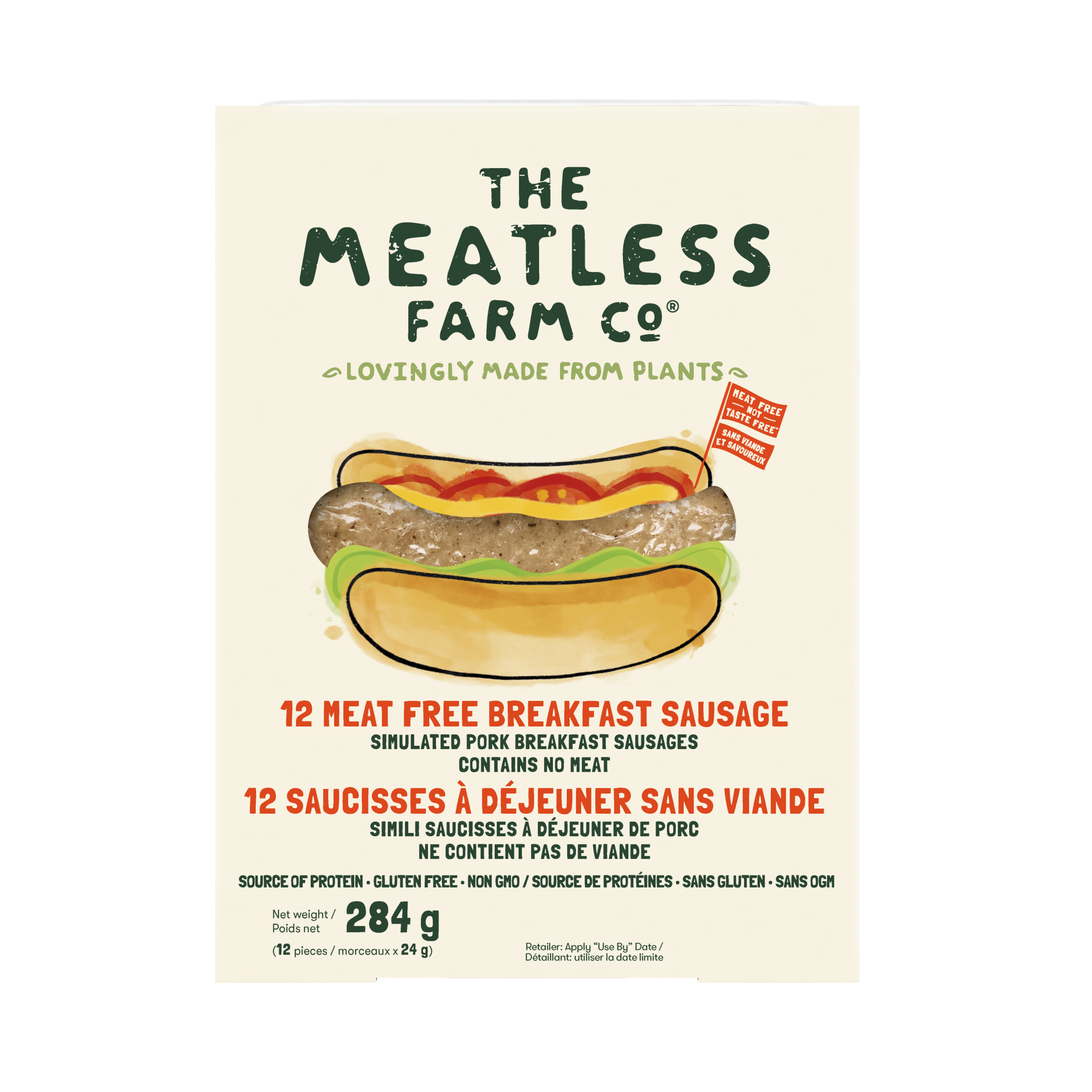 Meatless Farm Co. Plant-Based Breakfast Sausages
