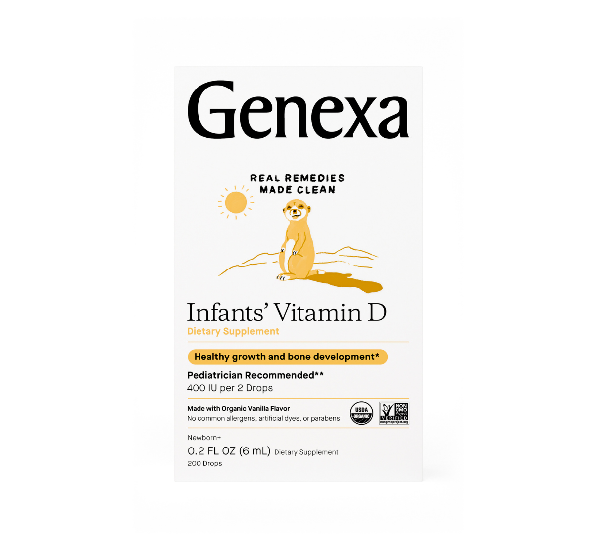 Genexa Infants' Vitamin D - Featured