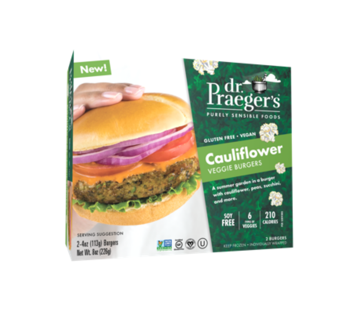 Dr. Praeger's Cauliflower Burgers