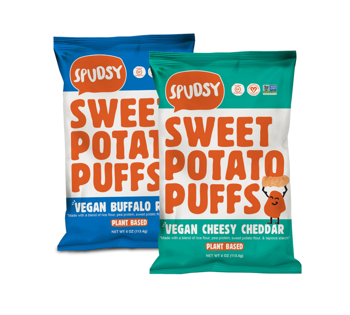 Spudsy Vegan Sweet Potato Puffs - Featured