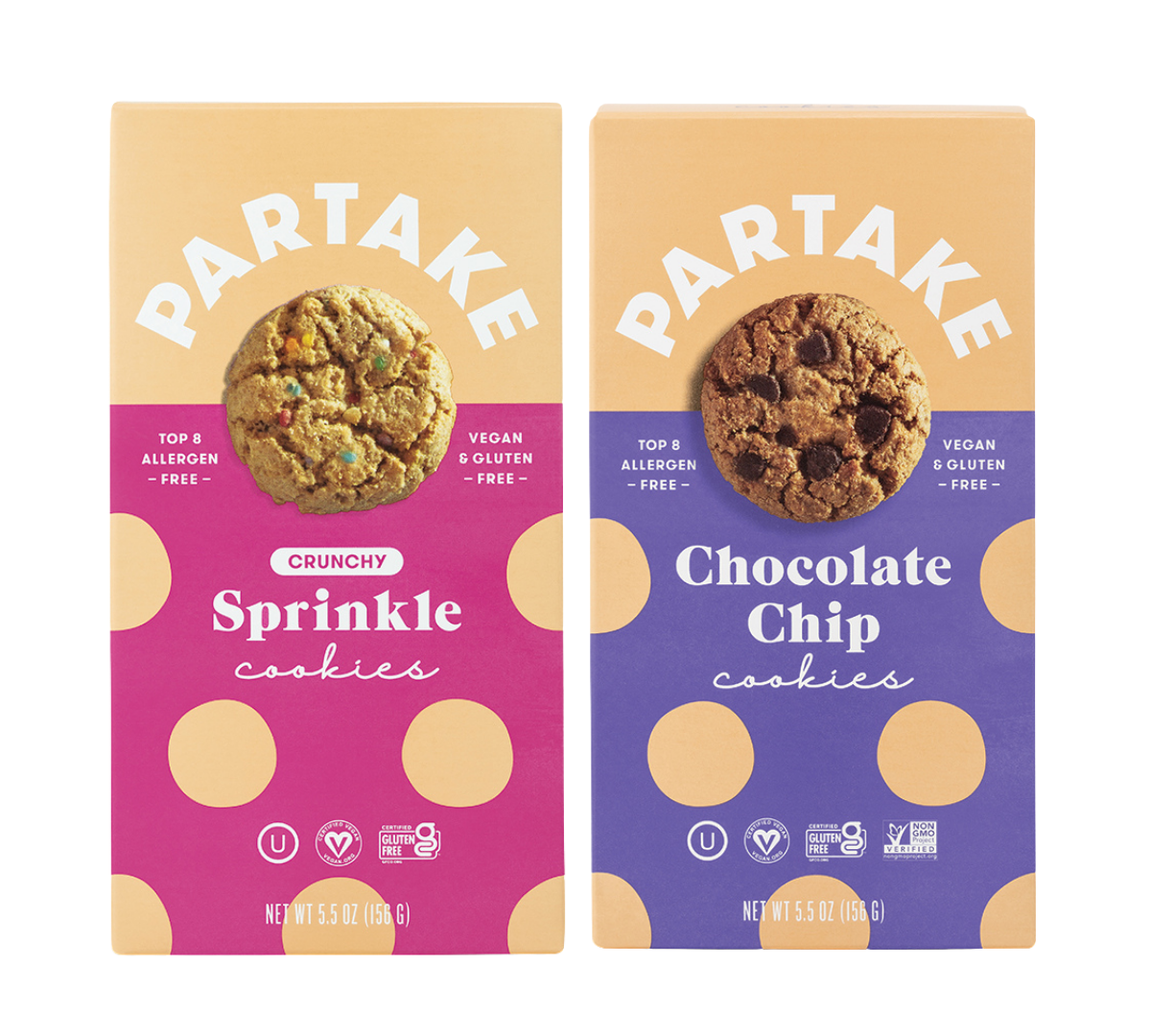 Partake Foods Gluten Free Vegan Cookies
