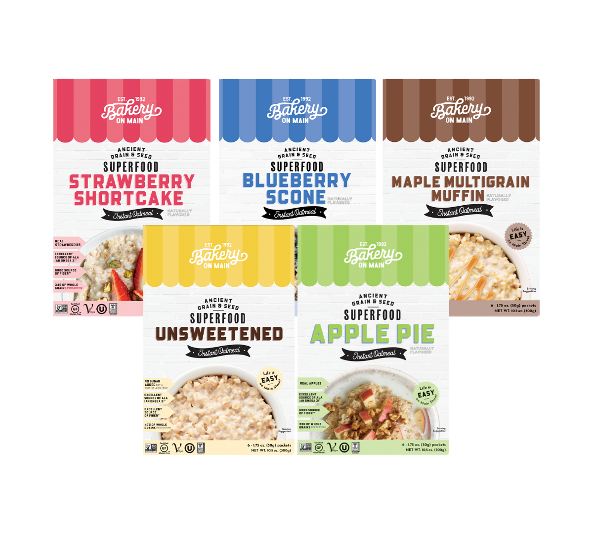 Bakery on Main Instant Superfood Oatmeal