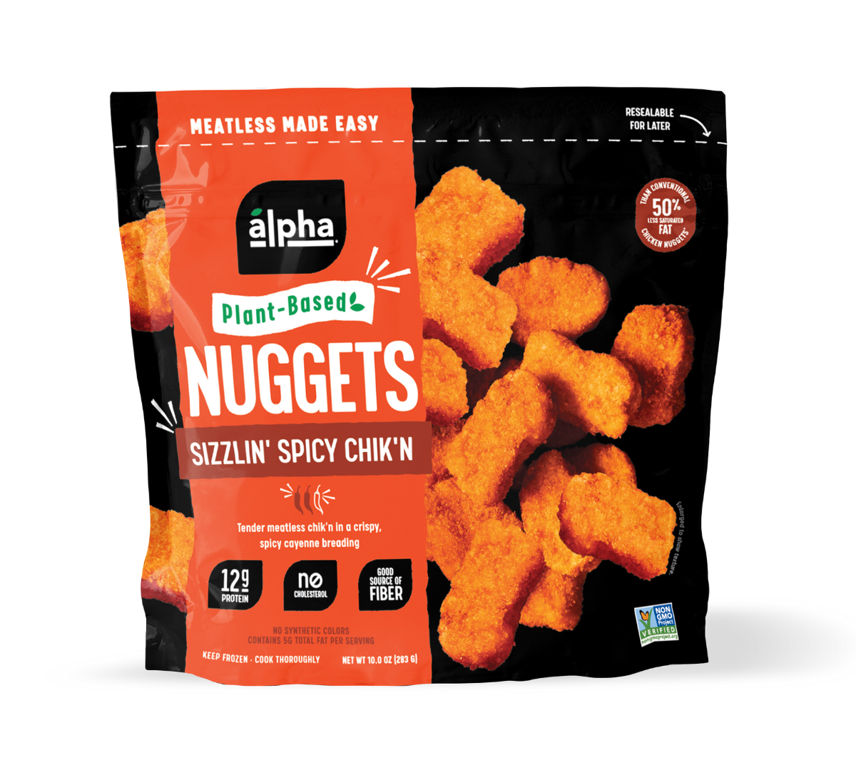 Alpha Foods Plant-Based Spicy Nuggets