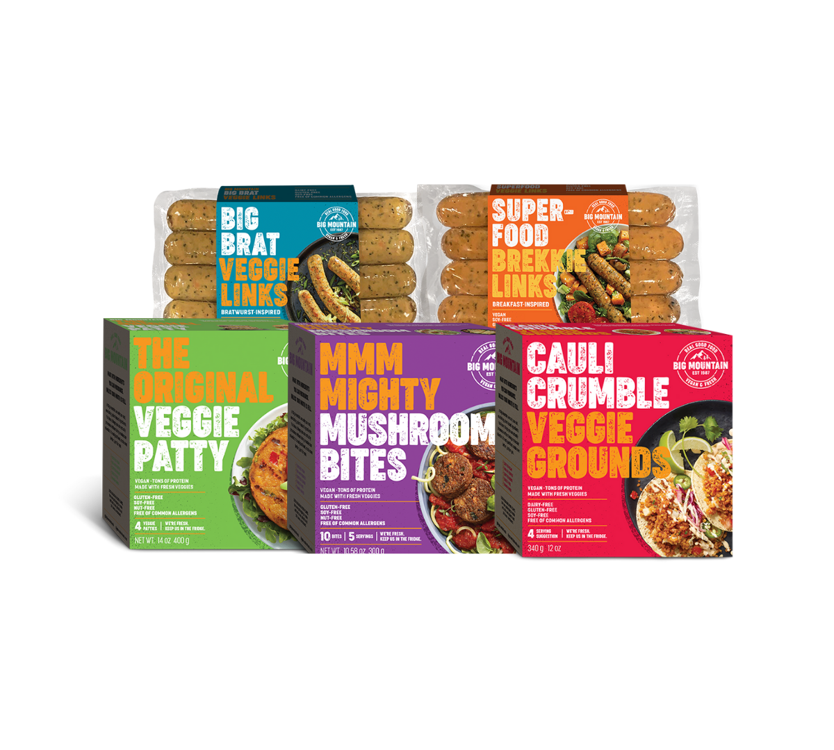 Big Mountain Foods Plant Based Meats - Featured