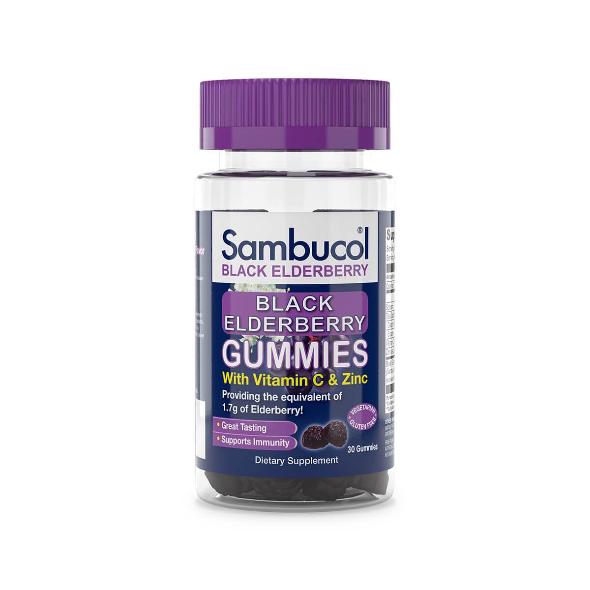 Sambucol® Black Elderberry Gummies - Featured