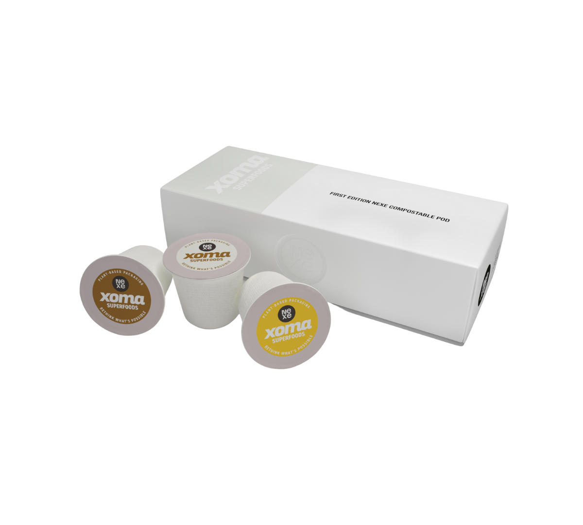 Xoma Superfoods Compostable Beverage Pods