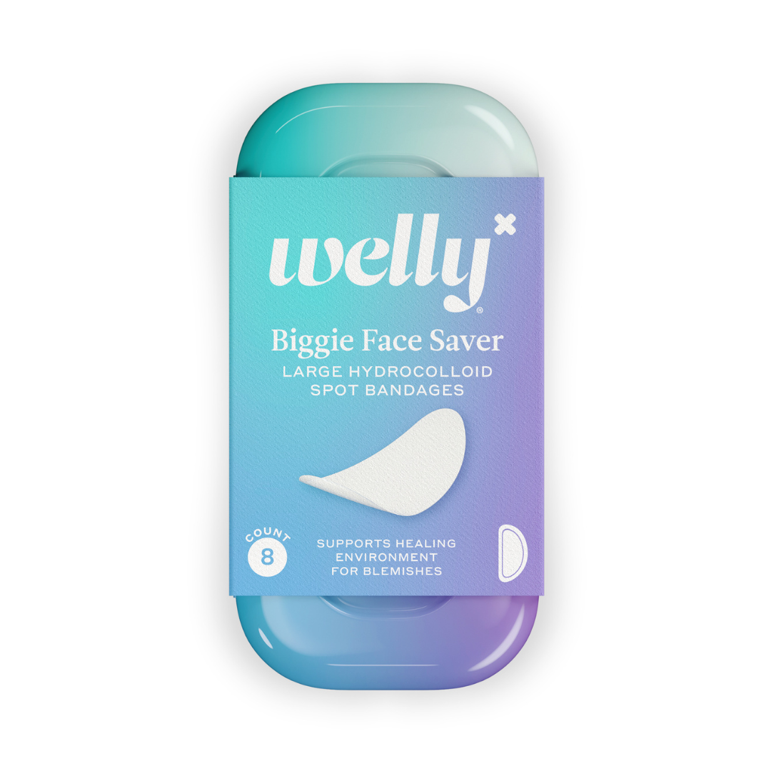 Welly Biggie Face Saver - Large Hydrocolloid Spot Bandages