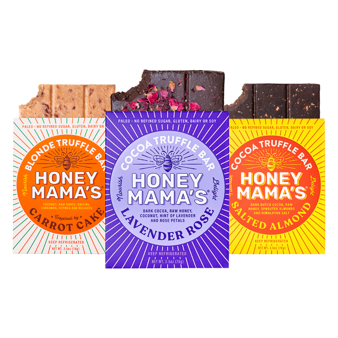 Honey Mamas Cocoa Truffle Bar, Lavender Rose - 2.5 oz