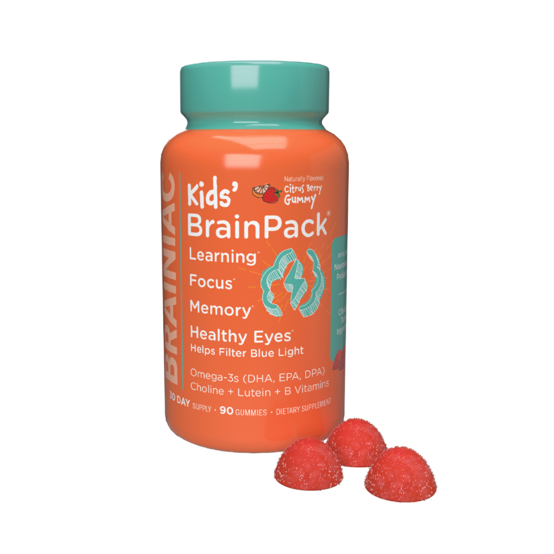 Brainiac Foods Kids’ Daily BrainPack Gummies