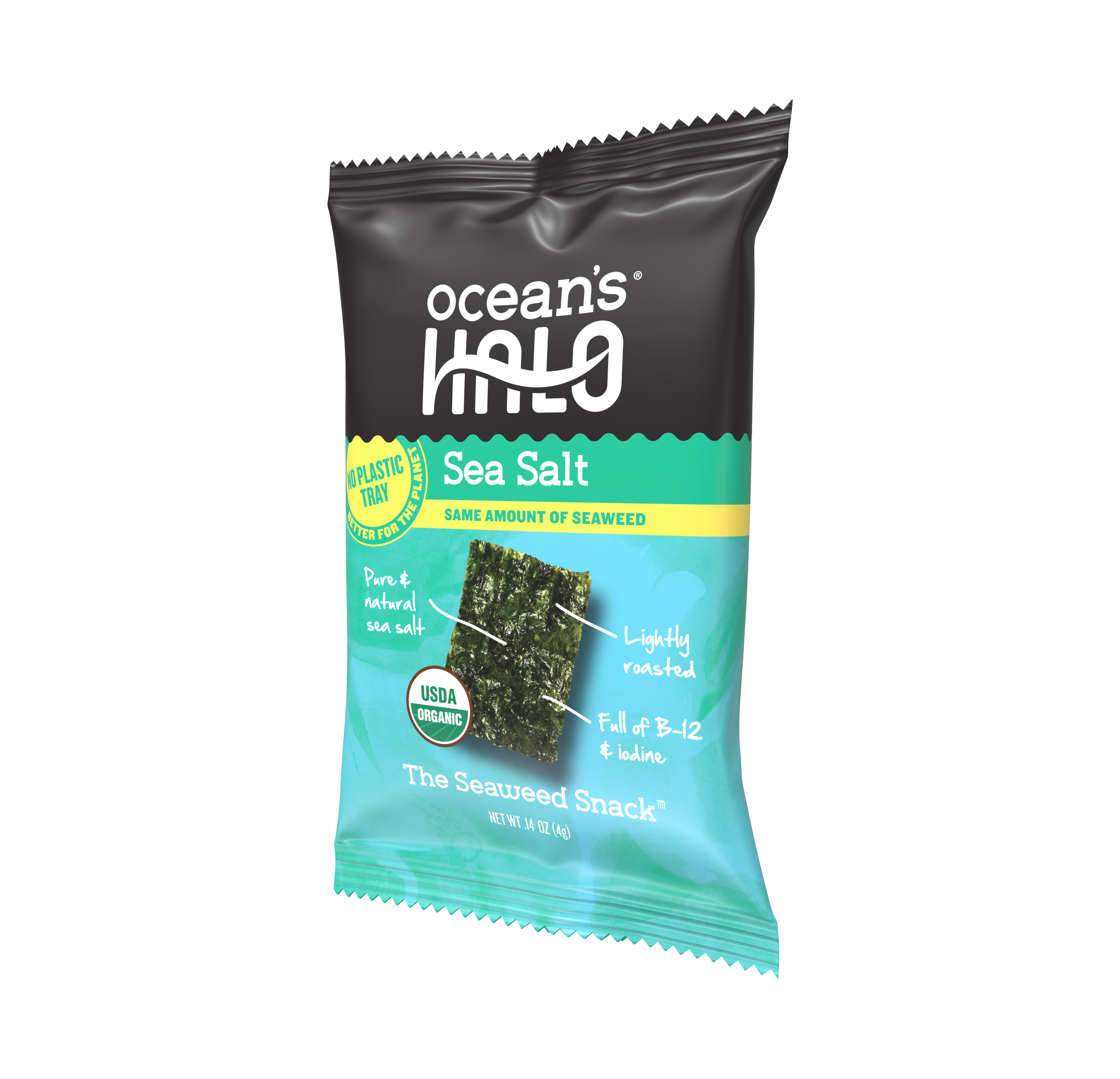 Ocean's Halo Organic Trayless Seaweed Snacks
