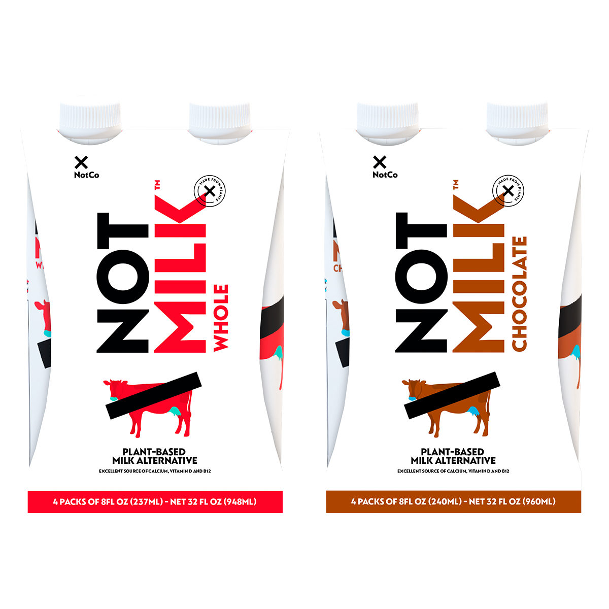 NotCo Plant-Based Milk 4-Pack