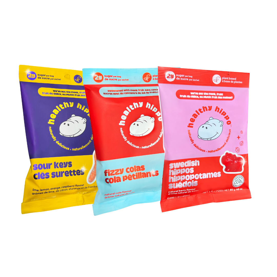 Healthy Hippo Plant-Based Low Sugar Gummies - Featured
