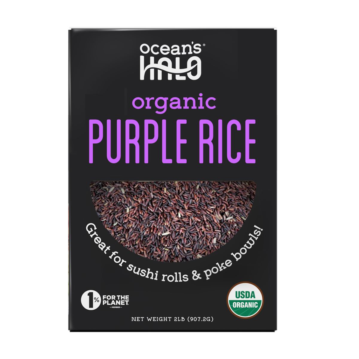 Ocean's Halo Organic Purple Rice