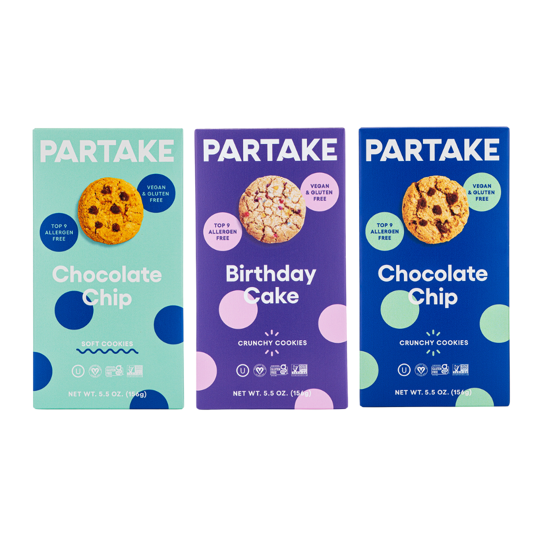 Partake Foods Vegan Gluten-Free Cookies