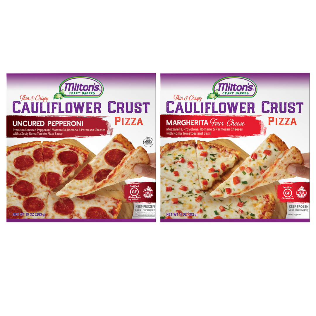 Milton's Craft Bakers Cauliflower Crust Pizza | Social Nature