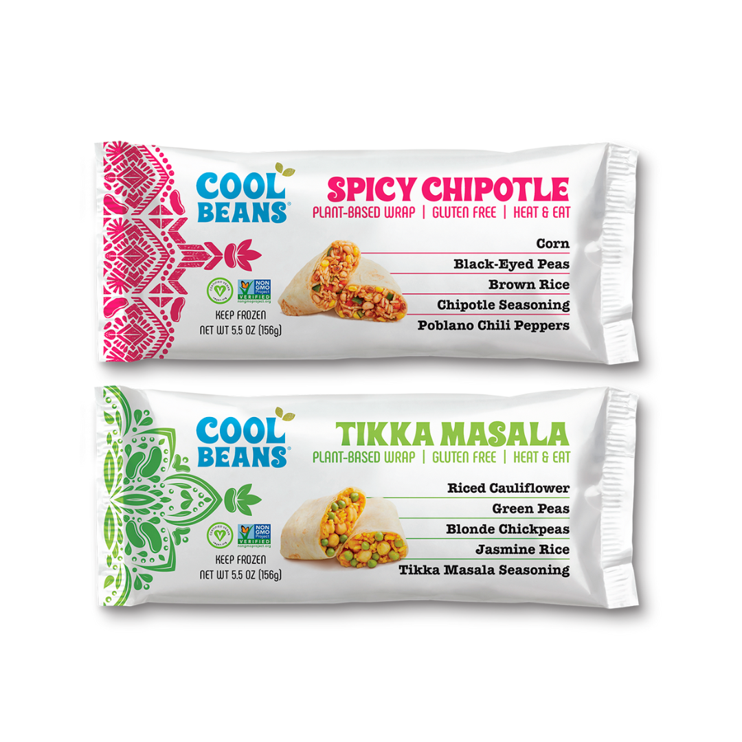 Cool Beans Frozen Wraps