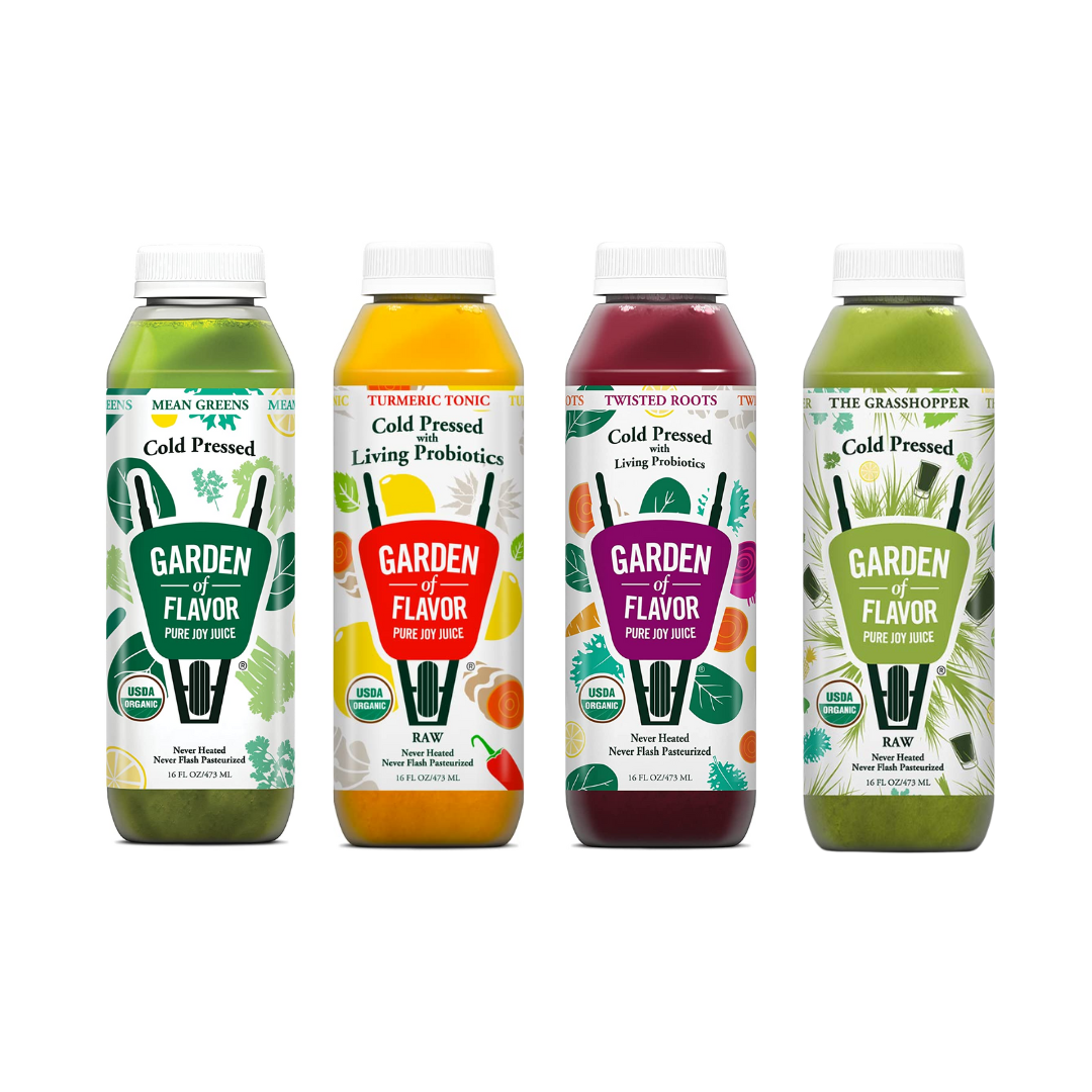 Garden of Flavor Organic Cold-Pressed Juice - Featured