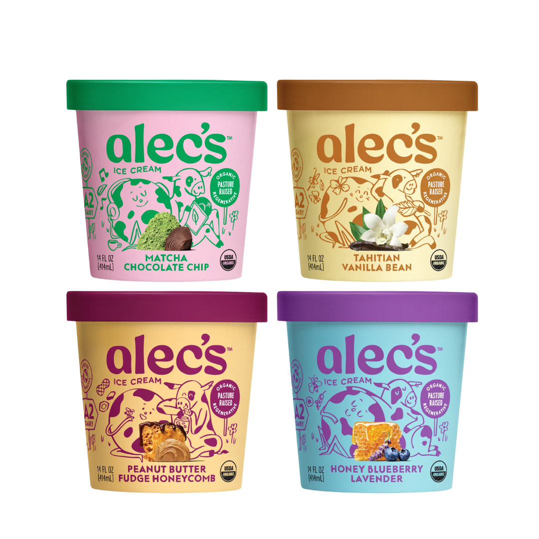Alec's Ice Cream Organic Ice Cream - Featured
