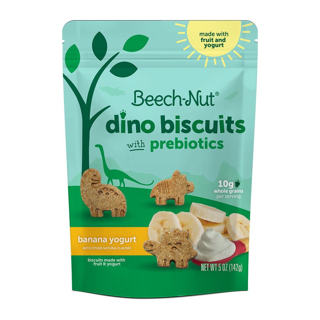 Beech-Nut Banana Yogurt Biscuits with Prebiotics